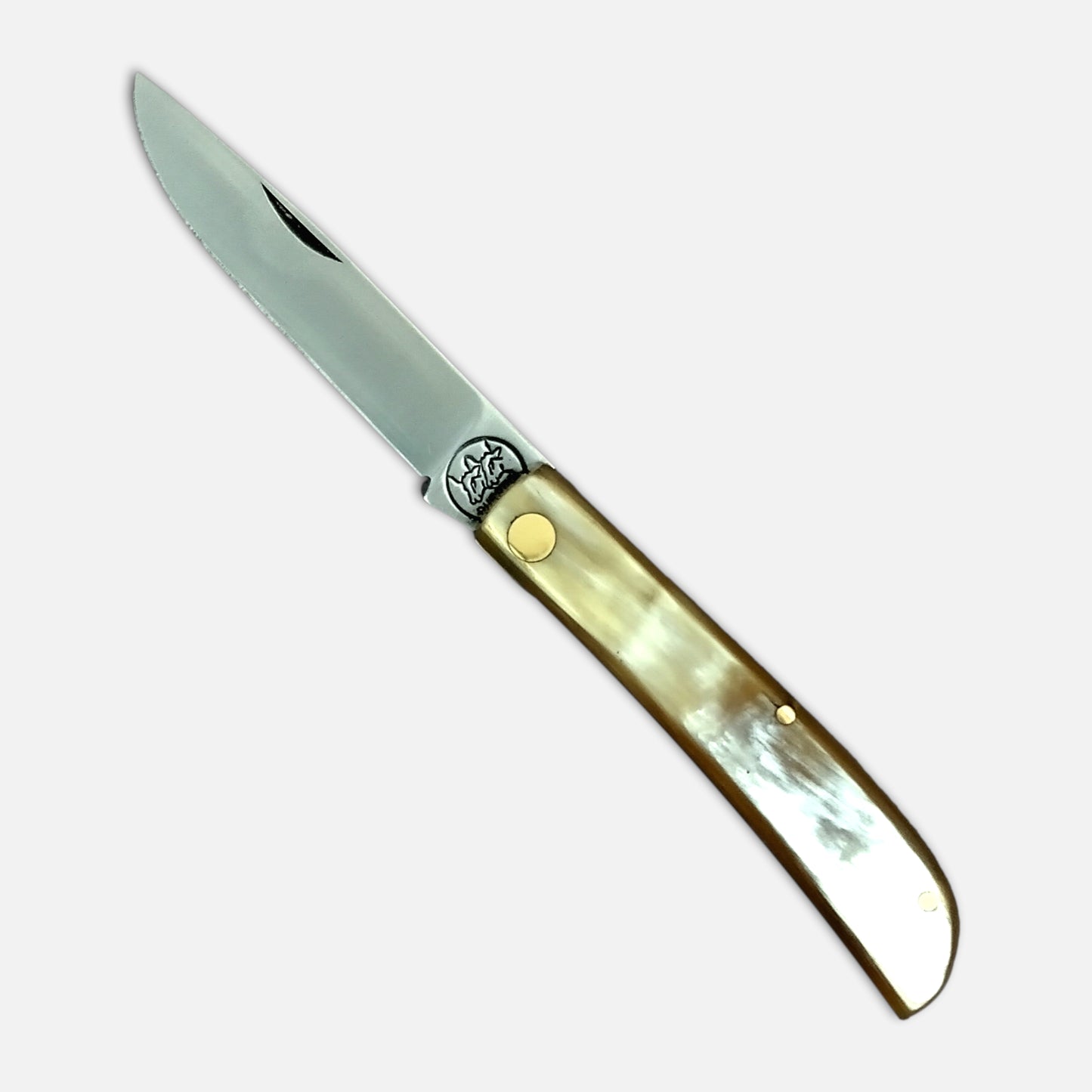 
                  
                    FOLDING POCKET KNIFE 230 IN CARBON STEEL Böhler K720 - HONEY HORN HANDLE
                  
                