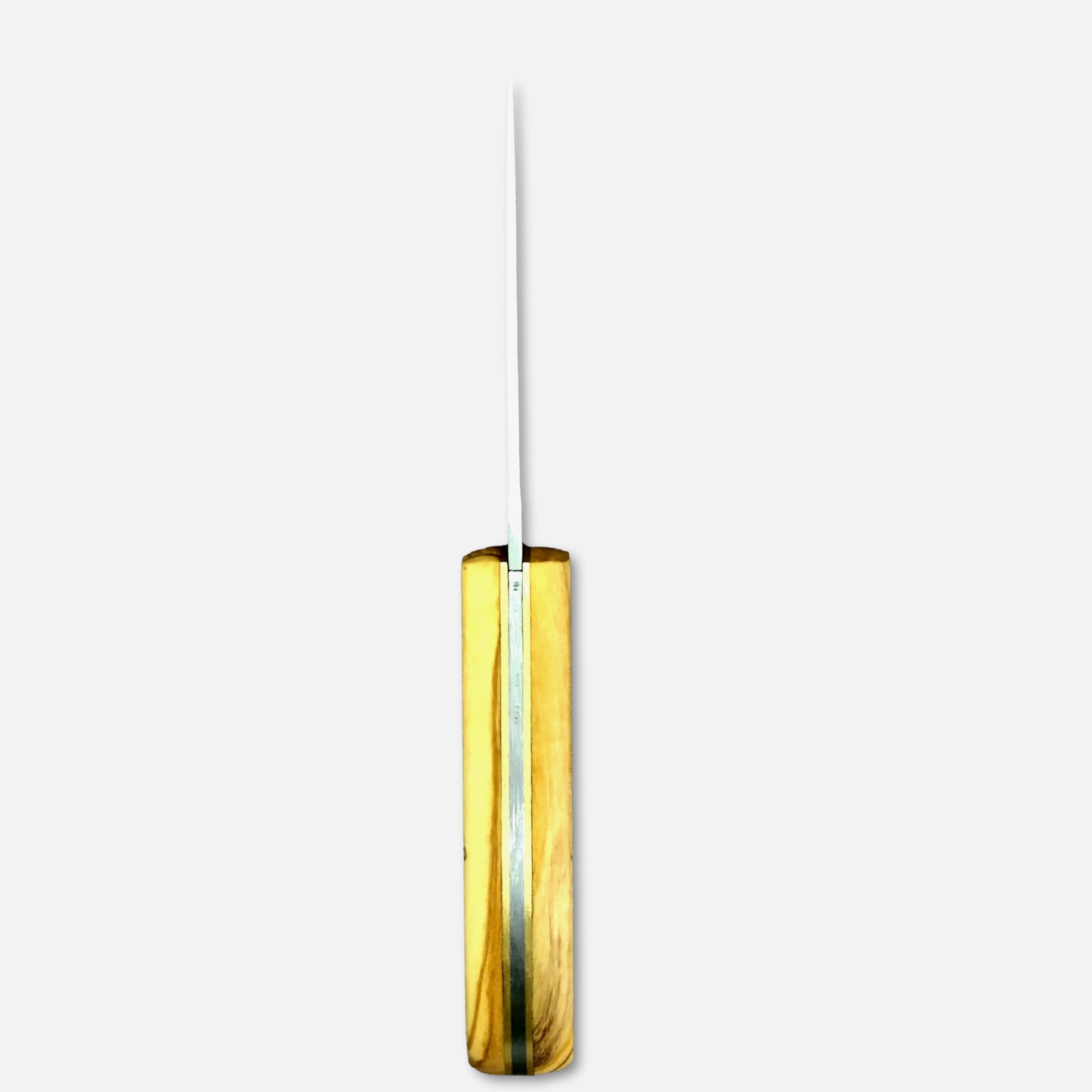 
                  
                    Navaja plegable de bolsillo 230 de acero al carbono Böhler K720 - mango de madera de olivo
                  
                