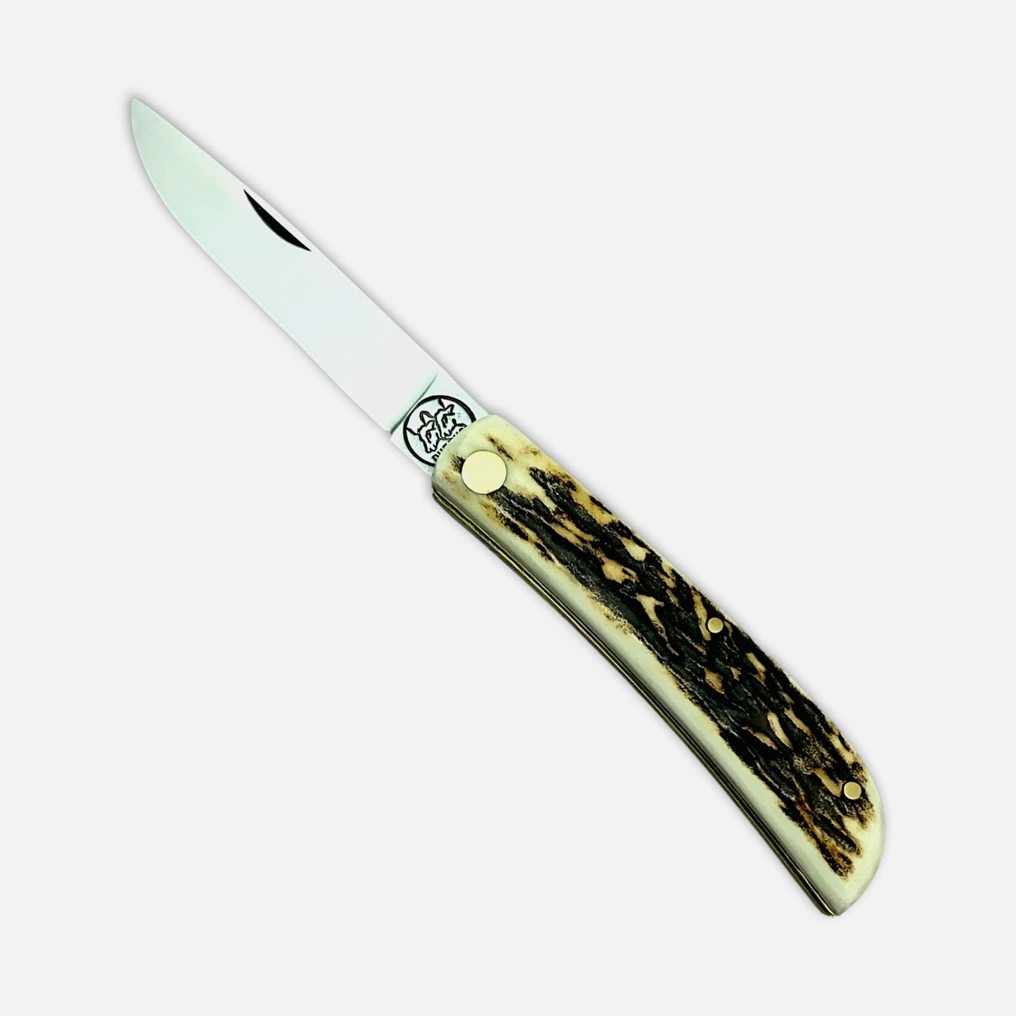 
                  
                    FOLDING POCKET KNIFE 230 IN CARBON STEEL Böhler K720 - STAG HORN HANDLE
                  
                