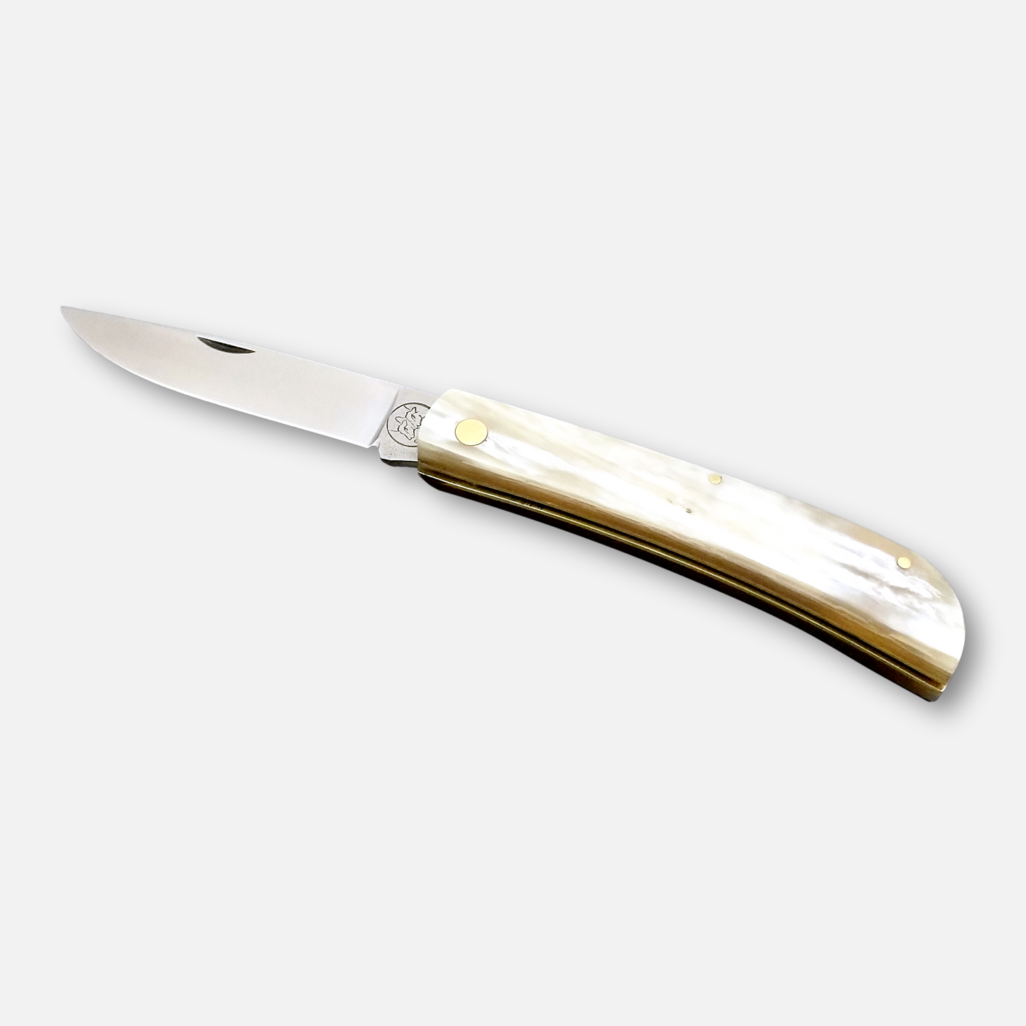 
                  
                    Cuchillo de bolsillo plegable 231 en acero inoxidable Böhler N690 - mango de cuerno de miel
                  
                