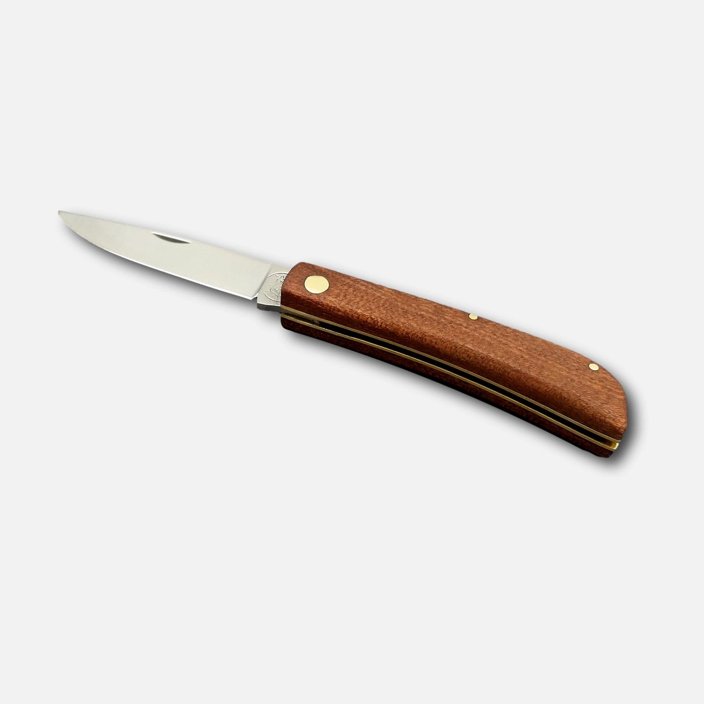 
                  
                    Cuchillo de bolsillo plegable 230 en acero inoxidable Böhler N690 - mango de caoba
                  
                