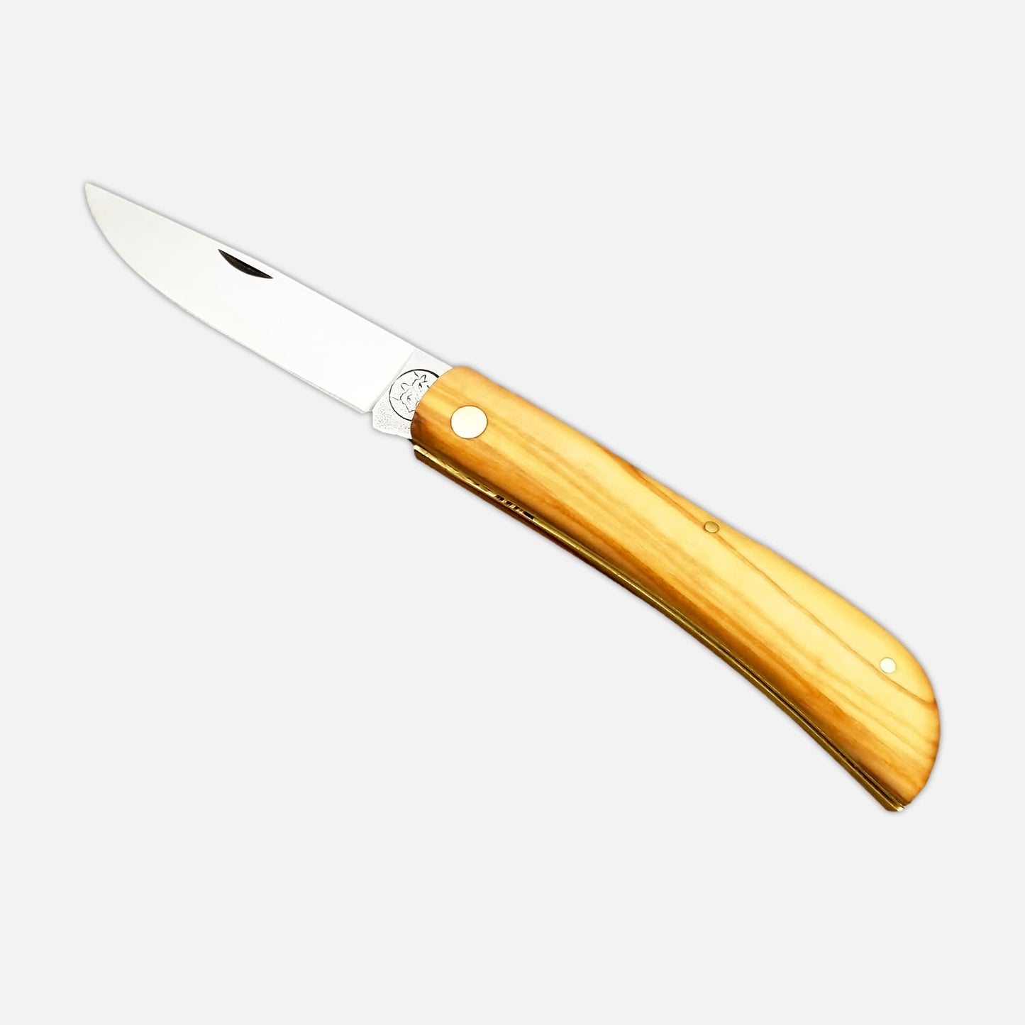 
                  
                    Cuchillo de bolsillo plegable 231 en acero inoxidable Böhler n690 - Mango de madera de olivo
                  
                