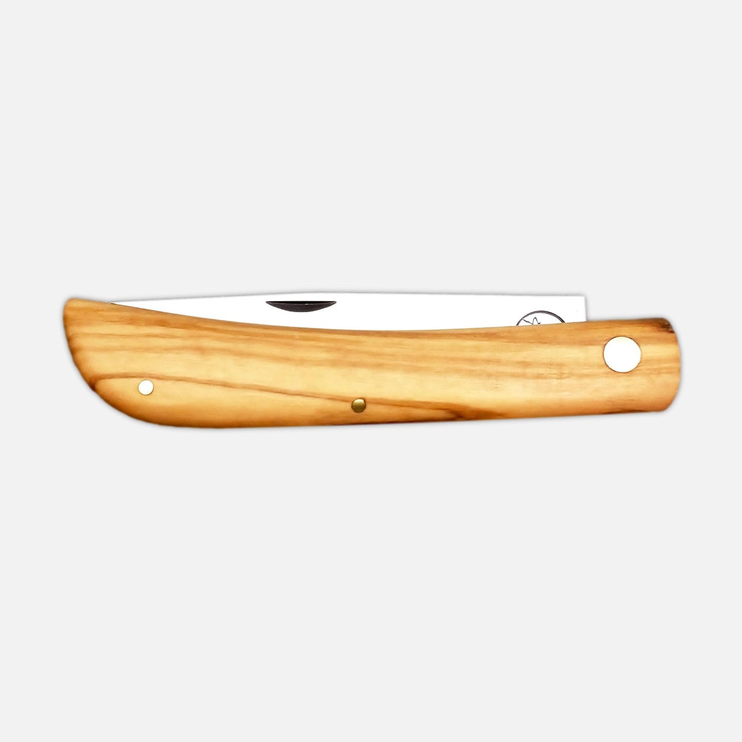 
                  
                    Cuchillo de bolsillo plegable 231 en acero inoxidable Böhler n690 - Mango de madera de olivo
                  
                