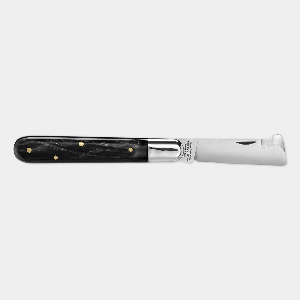 203C LEFTY - BÖHLER N690 STAINLESS STEEL BLADE - BUFFALO HORN HANDLE