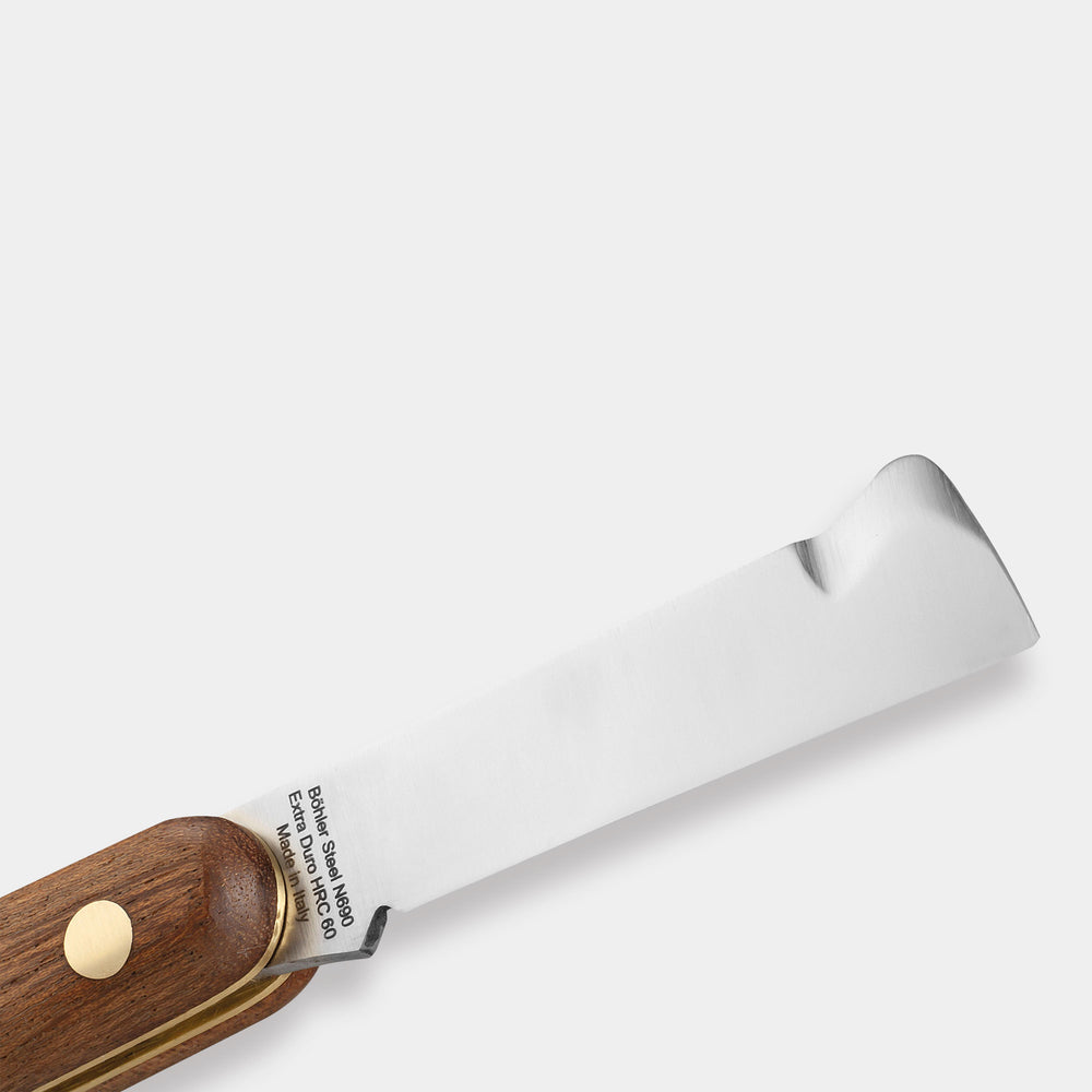 
                  
                    202L - In Acciaio Inossidabile Böhler N690 | Coltello Da Innesto Con Manico In Legno E Lama In Acciaio Inox
                  
                