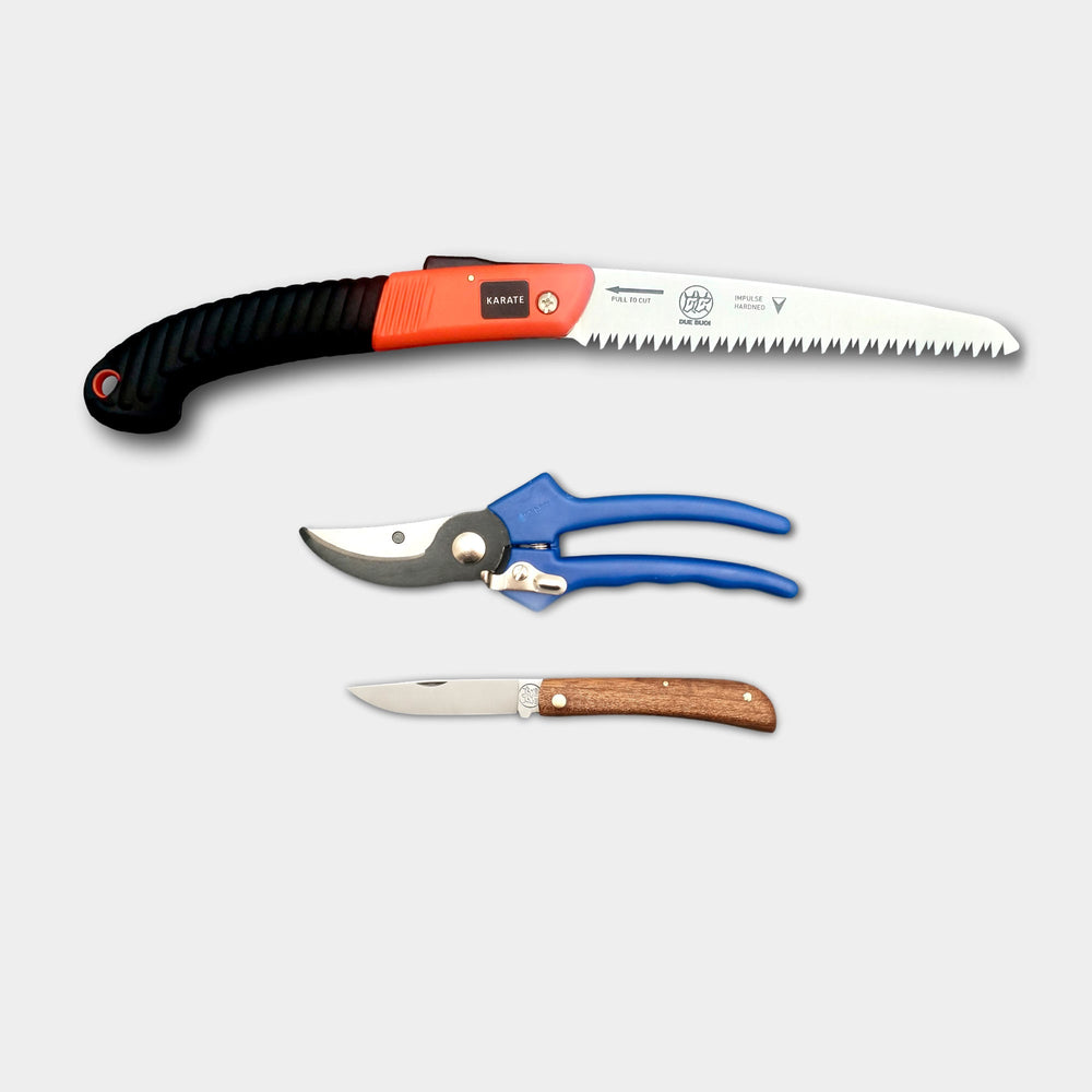 KIT DE PODADERA DE MANIJA DE PLÁSTICO 149/22 - SIERRA PLEGABLE RS180/18 - EDC 231 MAHOGANY