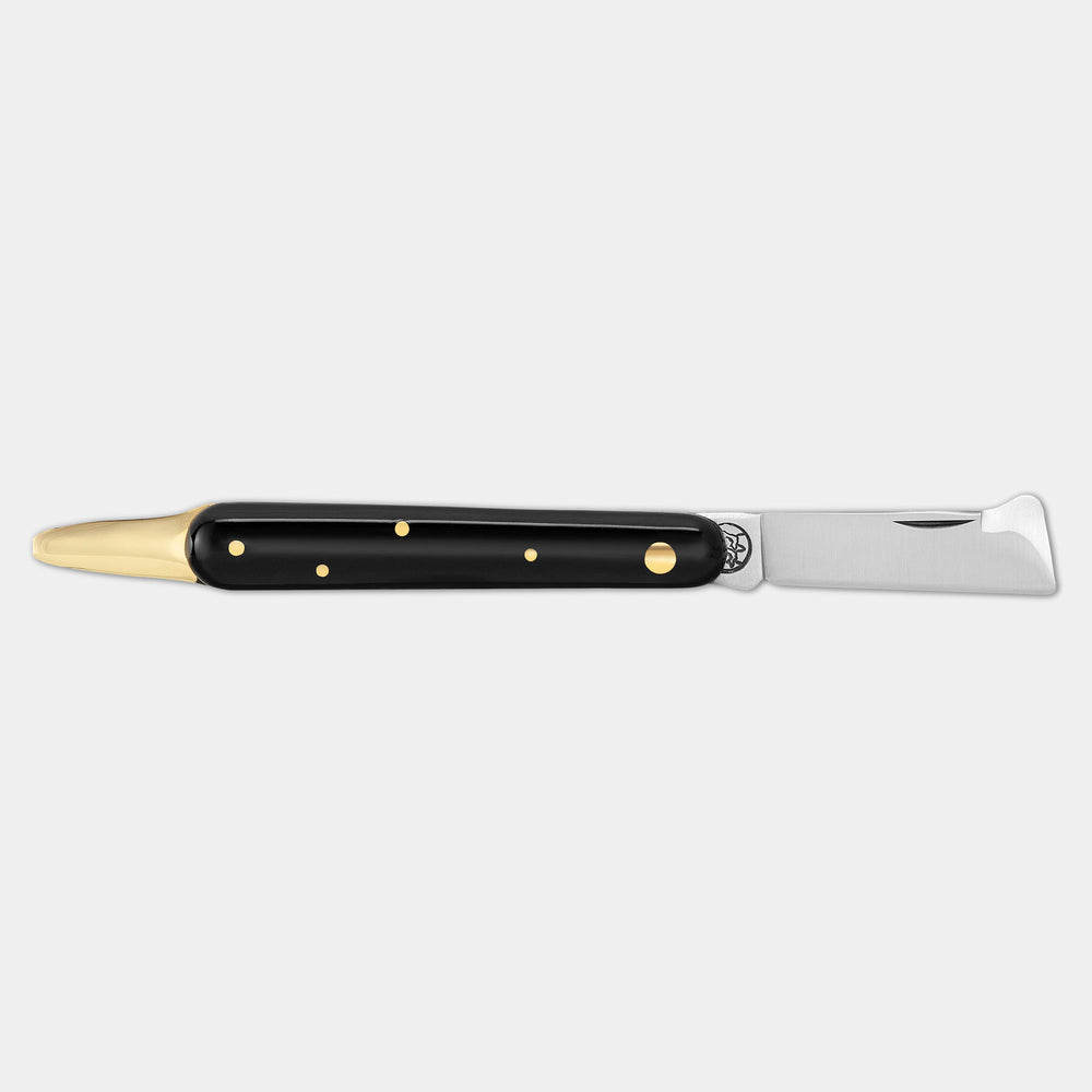 202P SP OT LEFTY - BÖHLER K720 CARBON STEEL BLADE - FIXED BARK LIFTER